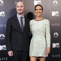 Darren Aronofsky y Jennifer Connelly en la premiere de 'Noé' en Madrid