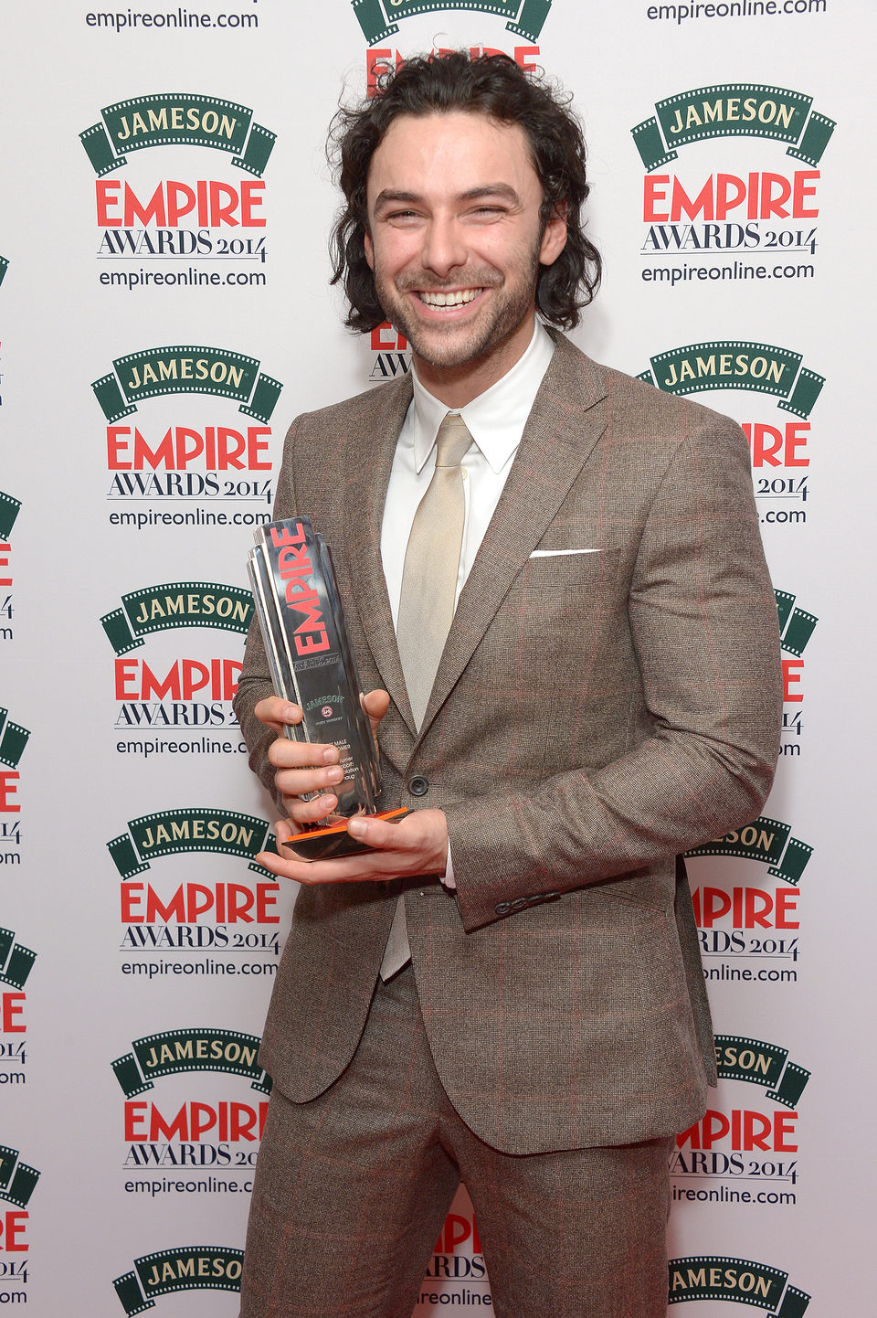 Aidan Turner, mejor actor revelación en los Premios Empire 2014