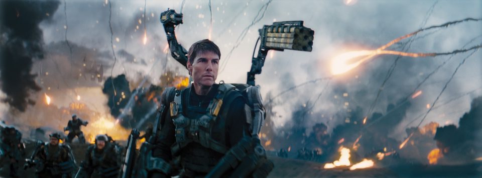 Tom Cruise en 'Al filo del mañana', dirigida por Doug Liman