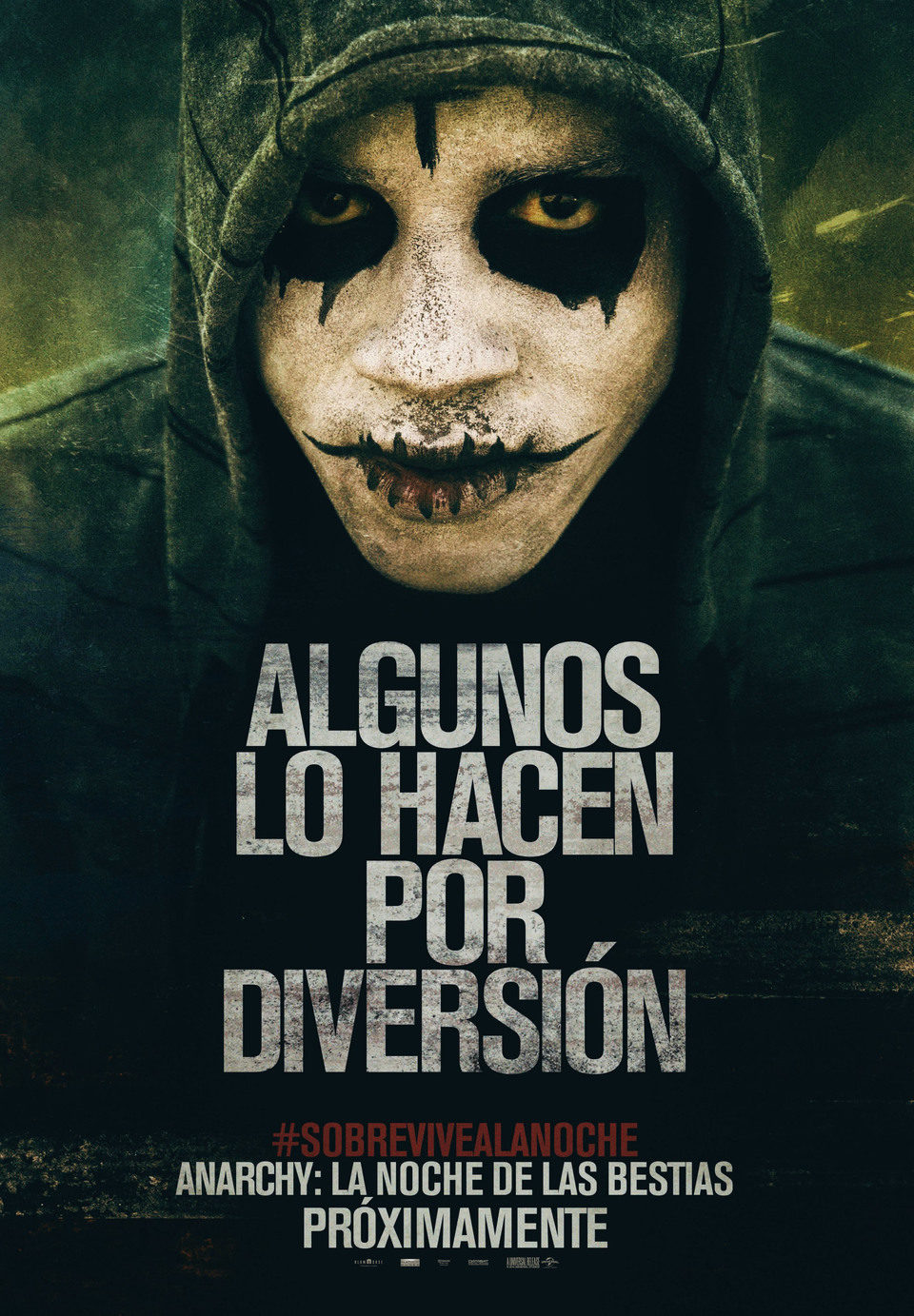 Póster individual de Skeleton en 'Anarchy: La noche de las bestias'