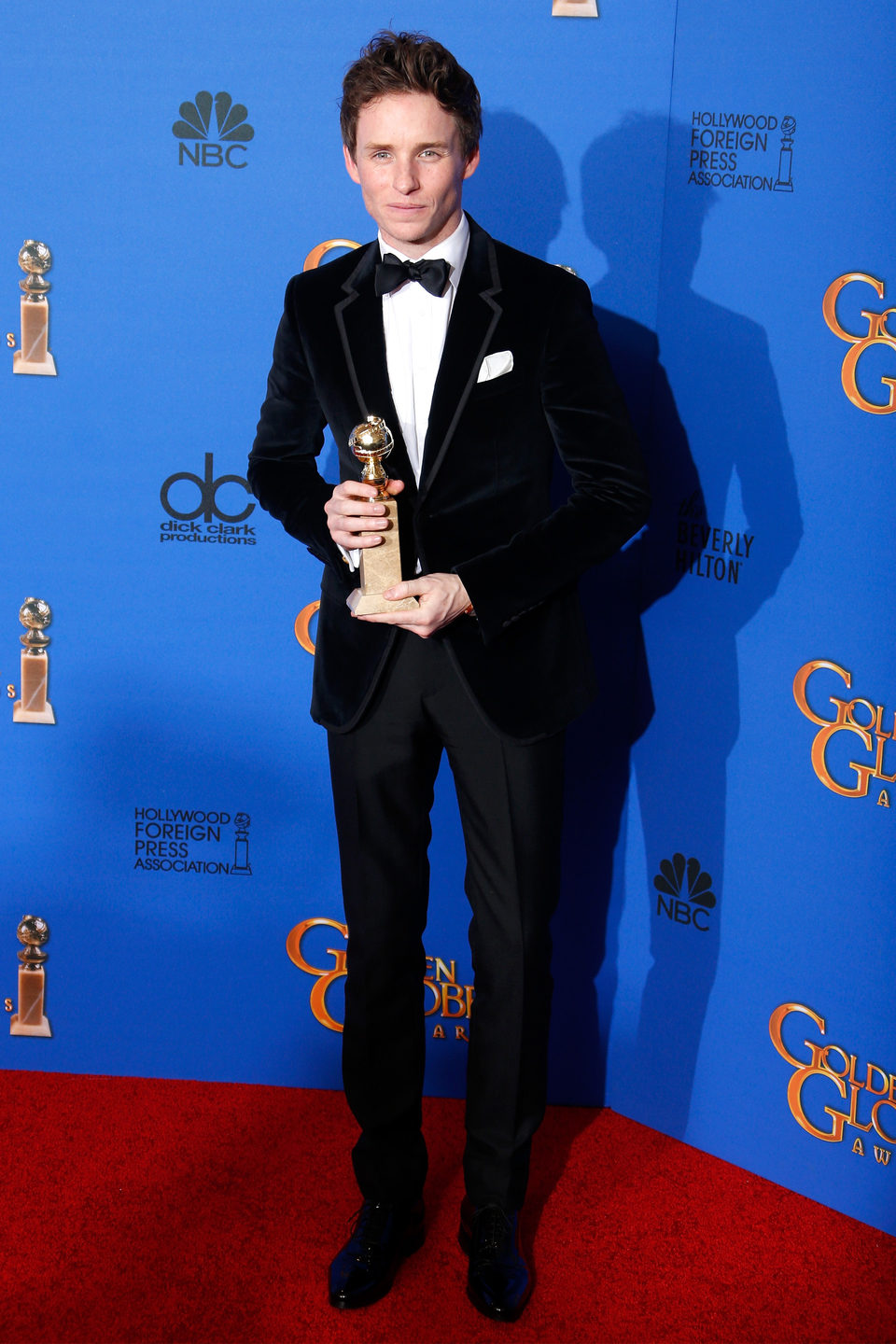 Eddie Redmayne, ganador del Globo de Oro 2015 al mejor actor de drama