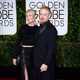 Robin Wright y Ben Foster en la alfombra roja de los Globos de Oro 2015