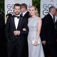 Joshua Jackson y Diane Kruger en la alfombra roja de los Globos de Oro 2015