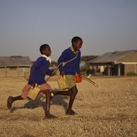 Camino a la escuela