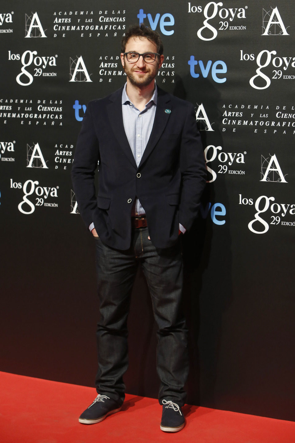 Dani Rovira en la fiesta de los nominados a los Premios Goya 2015