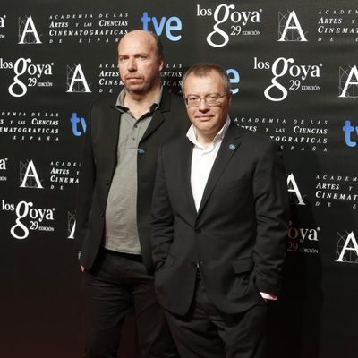 Daniel Monzón en la fiesta de los nominados a los Premios Goya 2015