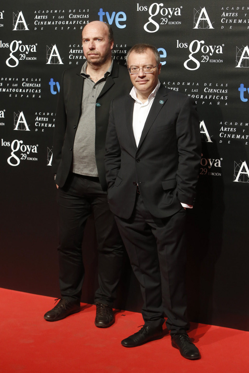 Daniel Monzón en la fiesta de los nominados a los Premios Goya 2015