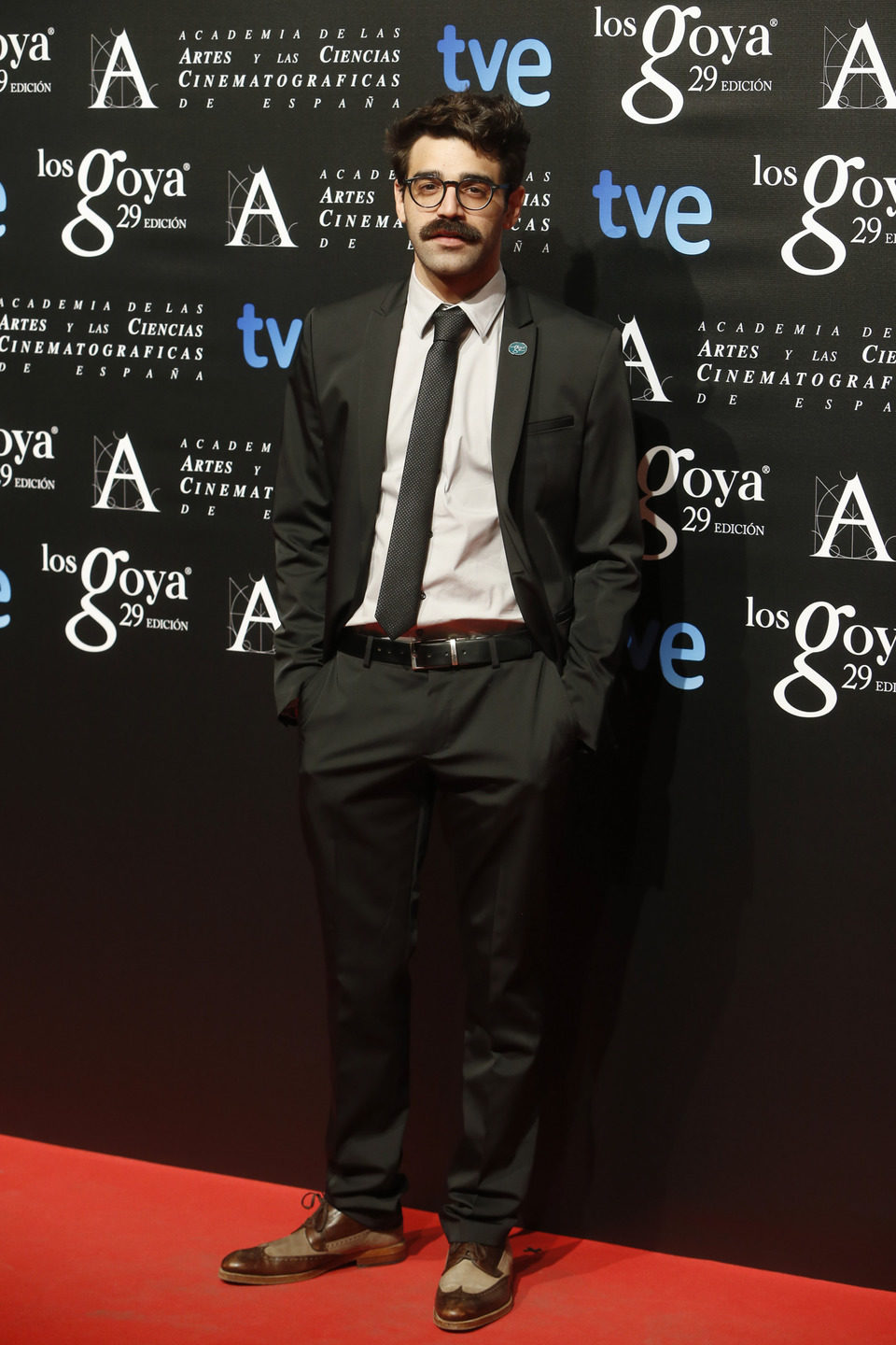 David Verdaguer en la fiesta de los nominados a los Premios Goya 2015