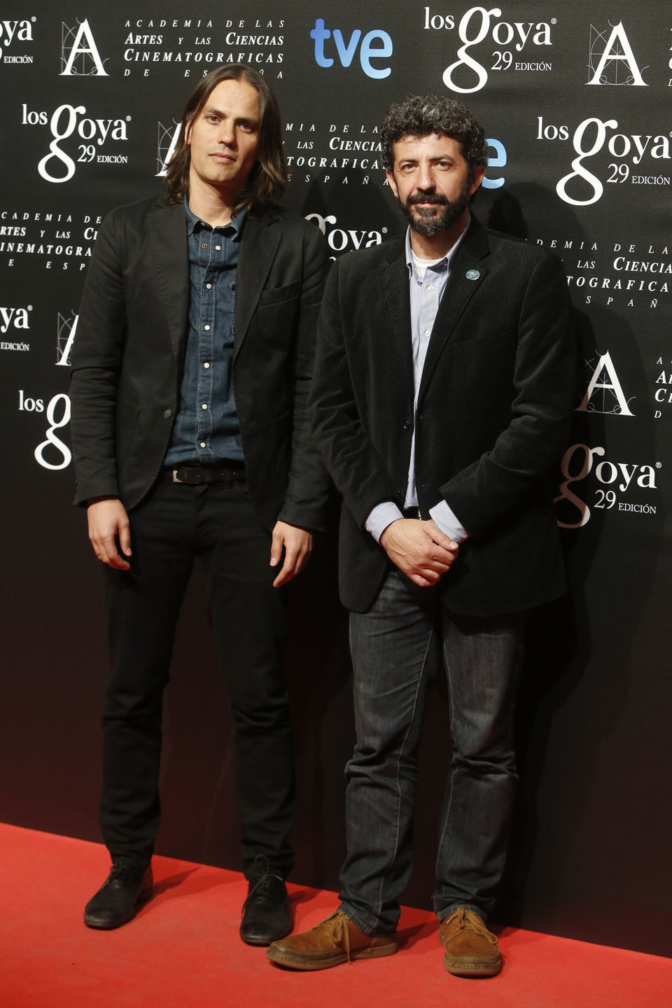 Alberto Rodríguez en la fiesta de los nominados a los Premios Goya 2015