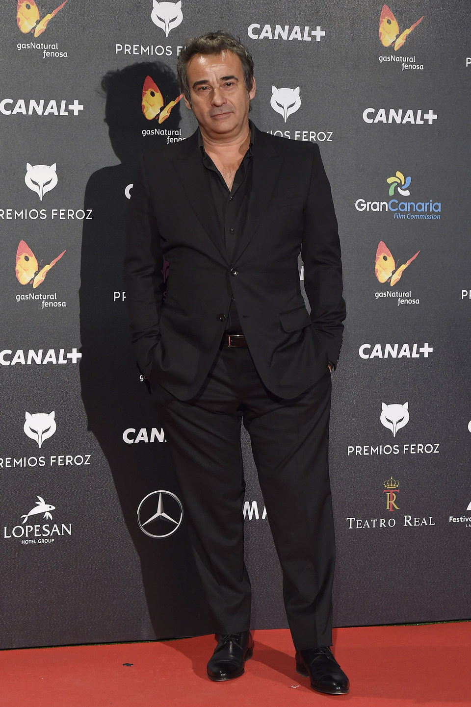 Eduard Fernández en los Premios Feroz 2015