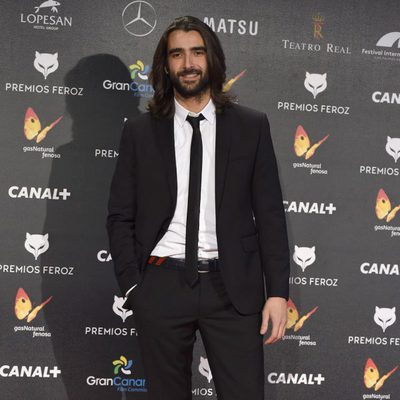 Aitor Luna en los Premios Feroz 2015