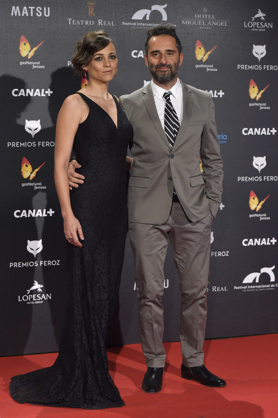 Leonor Watling y Jorge Drexler en los Premios Feroz 2015