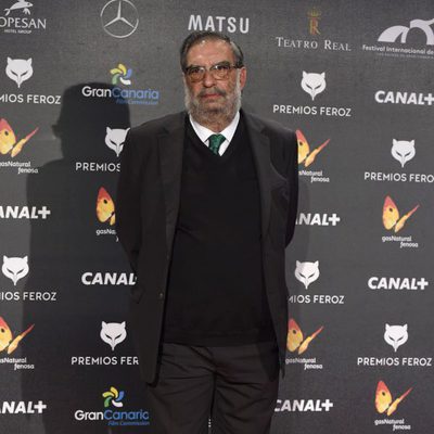 Enrique González Macho, presidente de la Academia de Cine Española, en los Premios Feroz 2015