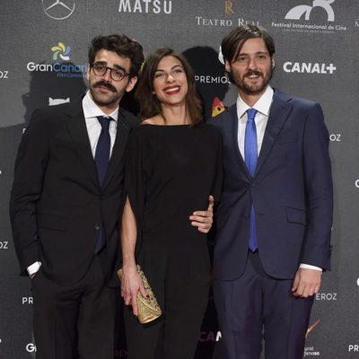 Carlos Marques-Marcet, Natalia Tena y David Verdaguer en los Premios Feroz 2015