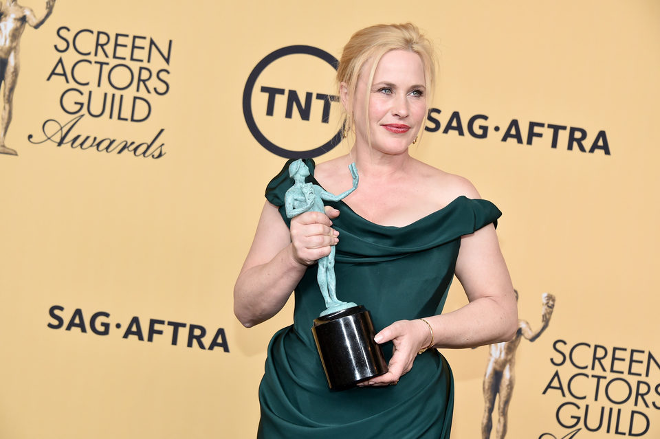 Patricia Arquette, ganadora del SAG 2015 a mejor actriz de reparto 