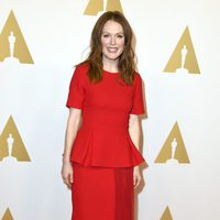 Julianne Moore en el almuerzo de los nominados a los Oscar 2015