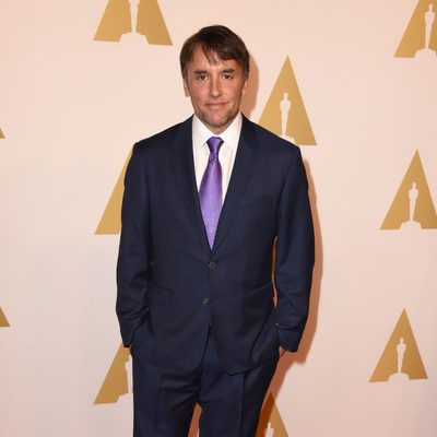 Richard Linklater en el almuerzo de los nominados a los Oscar 2015