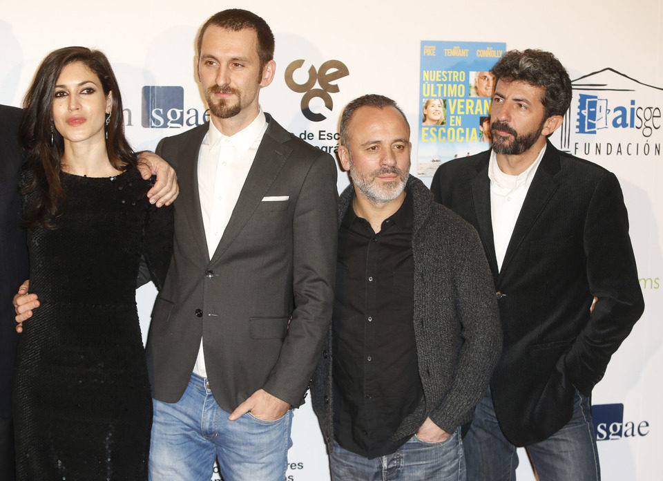 Nerea Barros, Raúl Arévalo, Javier Gutiérrez y Alberto Rodríguez en las medallas del Círculo de Escritores Cinematográficos 2014