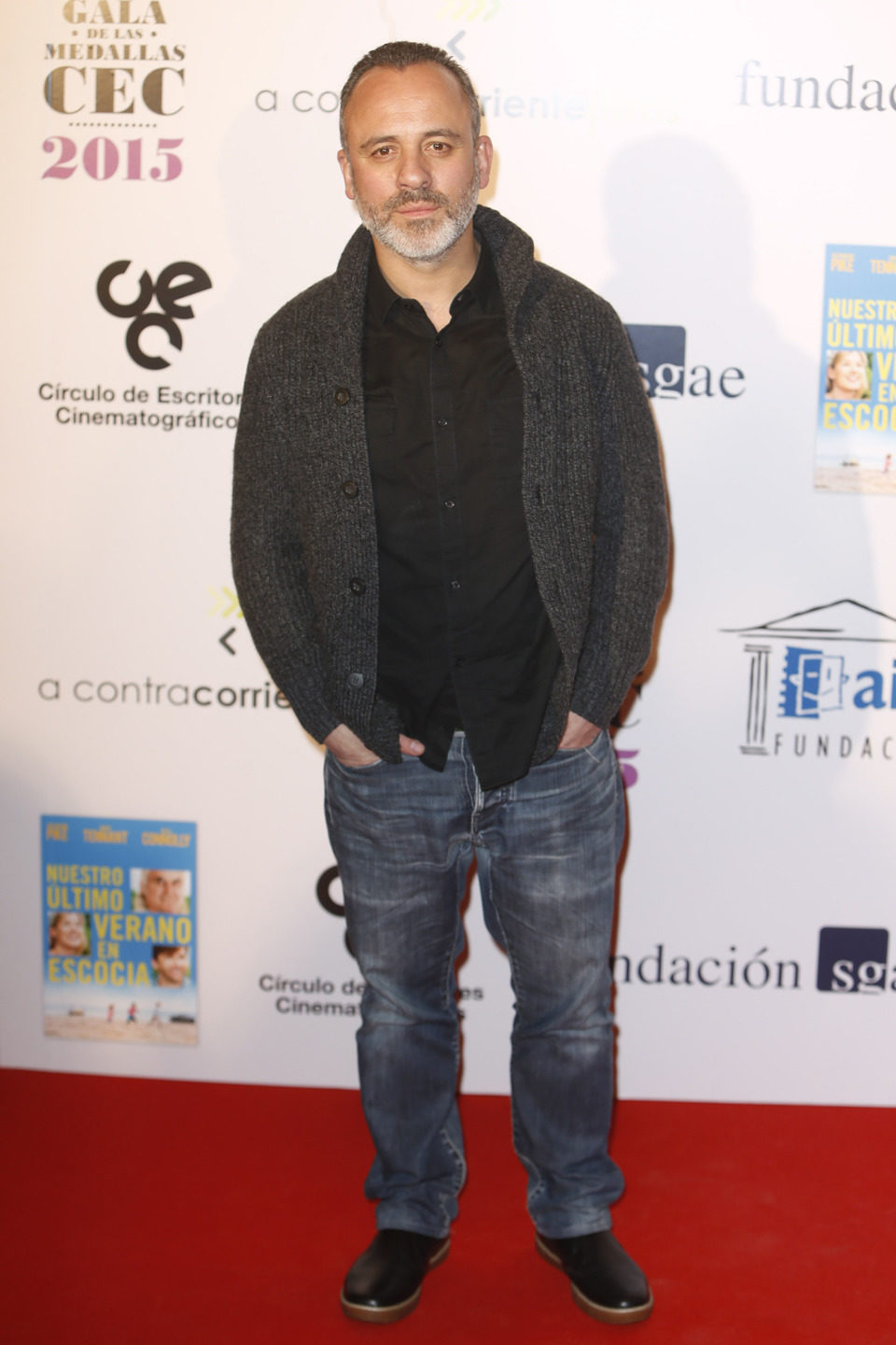 Javier Gutiérrez en las medallas del Círculo de Escritores Cinematográficos 2014