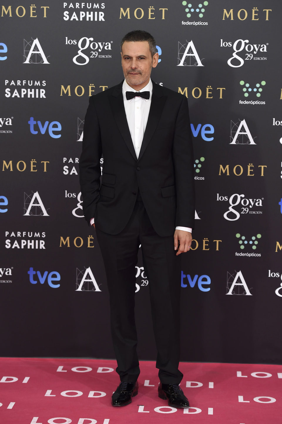 Roberto Enríquez en los premios Goya 2015