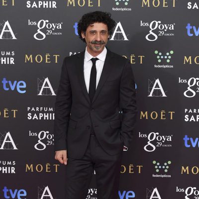 Nacho Fresneda en la alfombra roja de los Premios Goya 2015