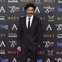 Nacho Fresneda en la alfombra roja de los Premios Goya 2015