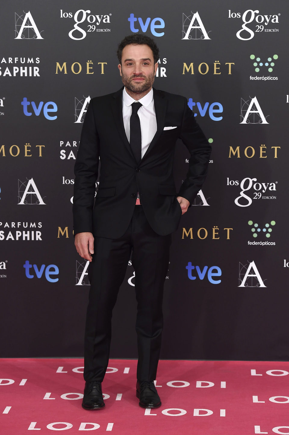 Daniel Guzmán en los premios Goya 2015