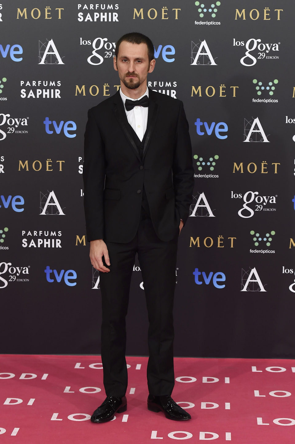 Raúl Arévalo en los Goya 2015