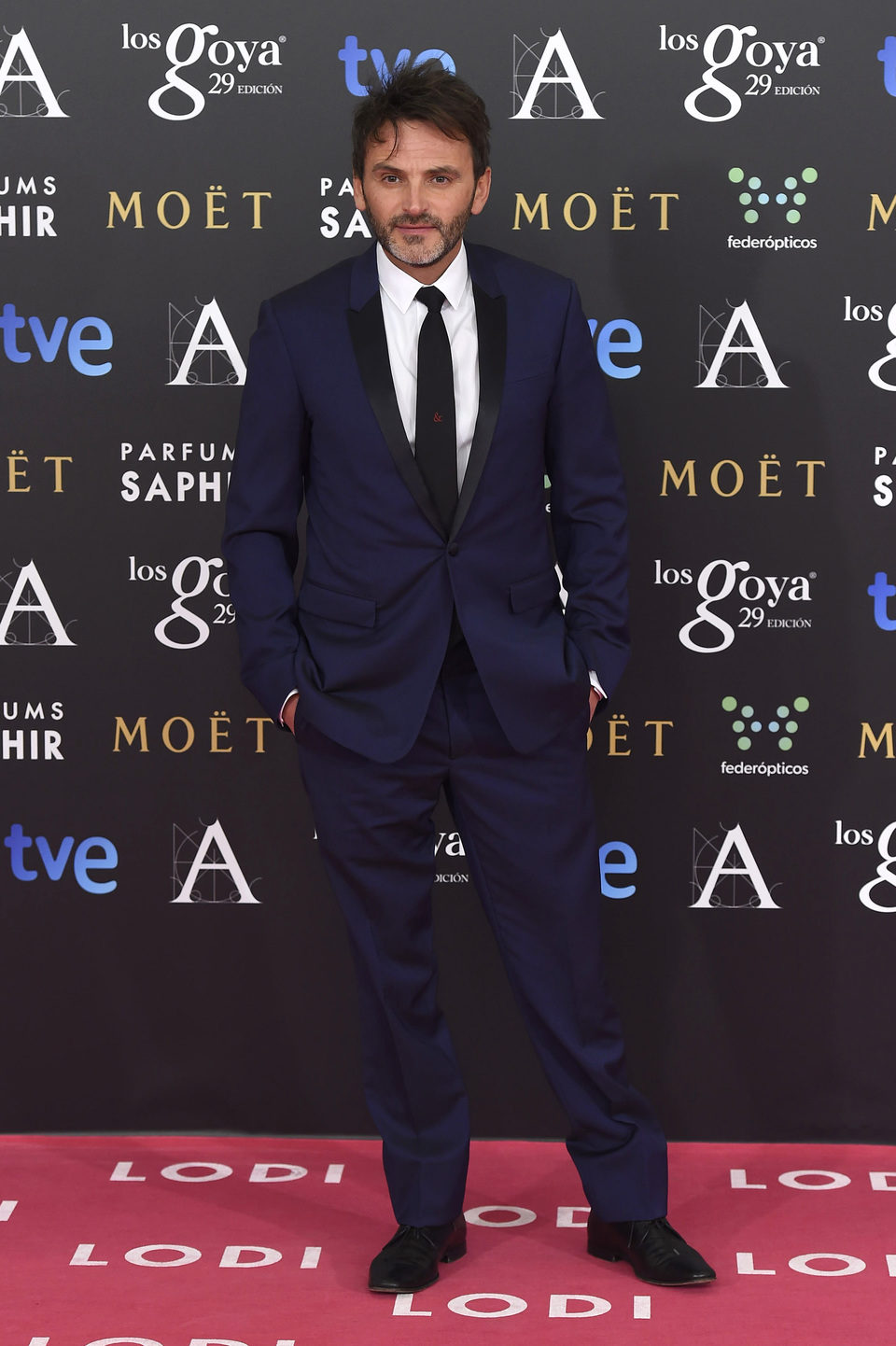 Fernando Tejero en los premios Goya 2015