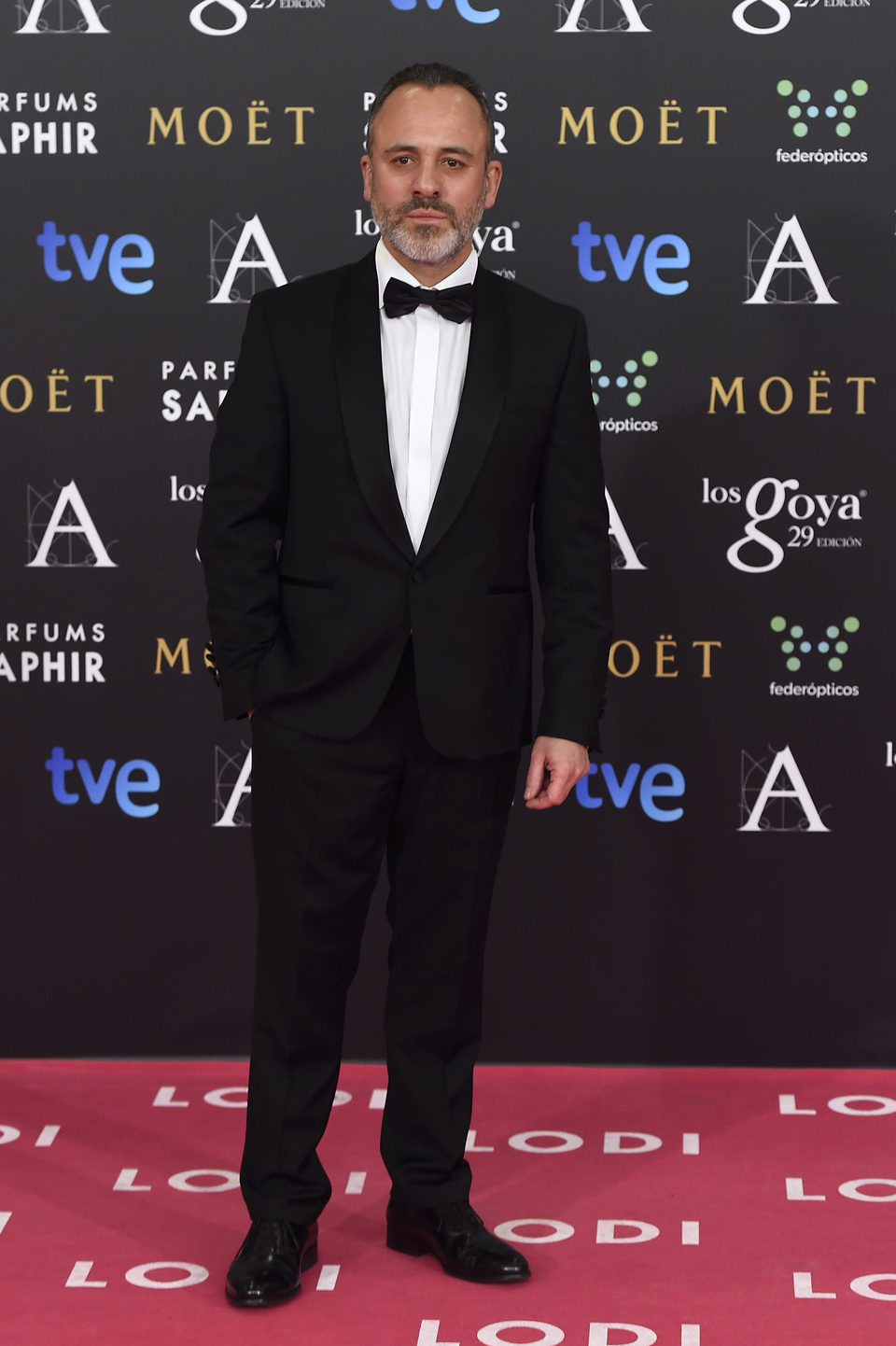 Javier Gutiérrez en los premios Goya 2015