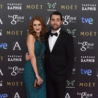 Elena Ballesteros y Dani Mateo en los Premios Goya 2015