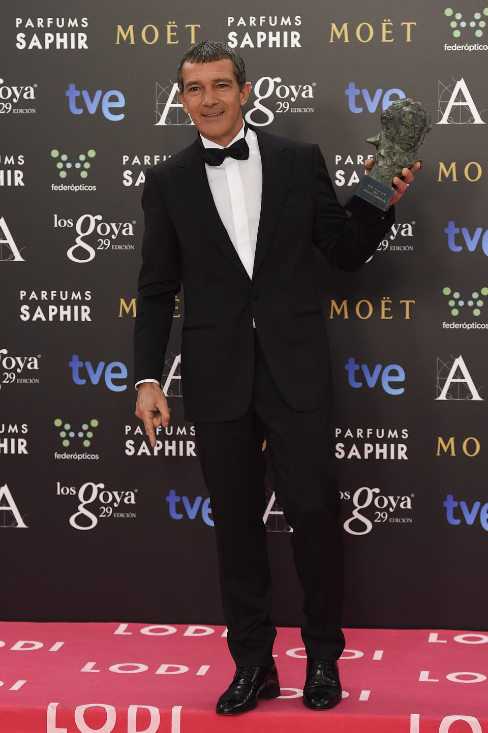 Antonio Banderas, Goya de Honor 2015