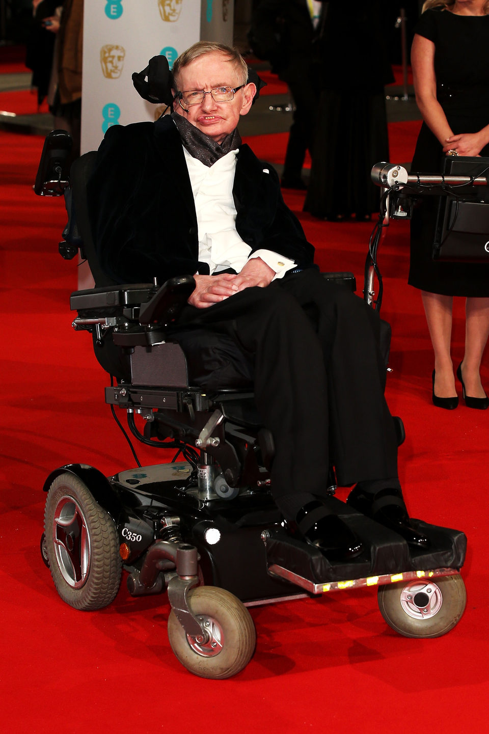 Stephen Hawking en los BAFTA 2015