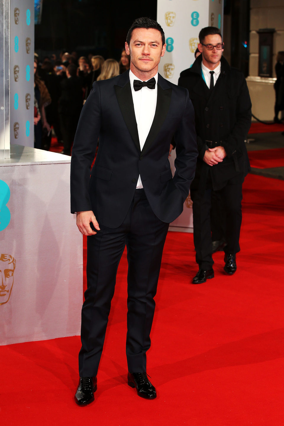 Luke Evans en los Premios BAFTA 2015