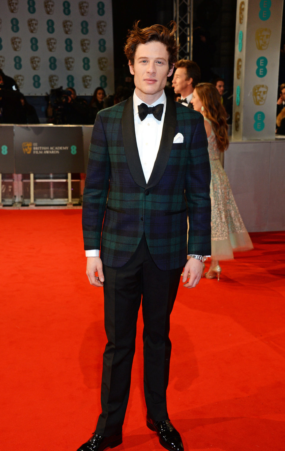 James Norton en los Premios BAFTA 2015