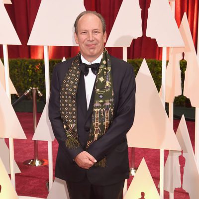 Hans Zimmer en la alfombra roja de los Oscar 2015