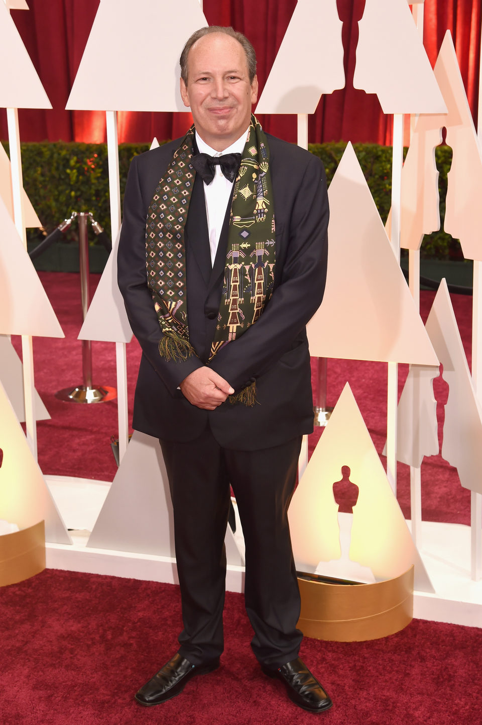 Hans Zimmer en la alfombra roja de los Oscar 2015