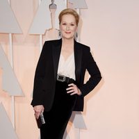 Meryl Streep en la alfombra roja de los Oscar 2015