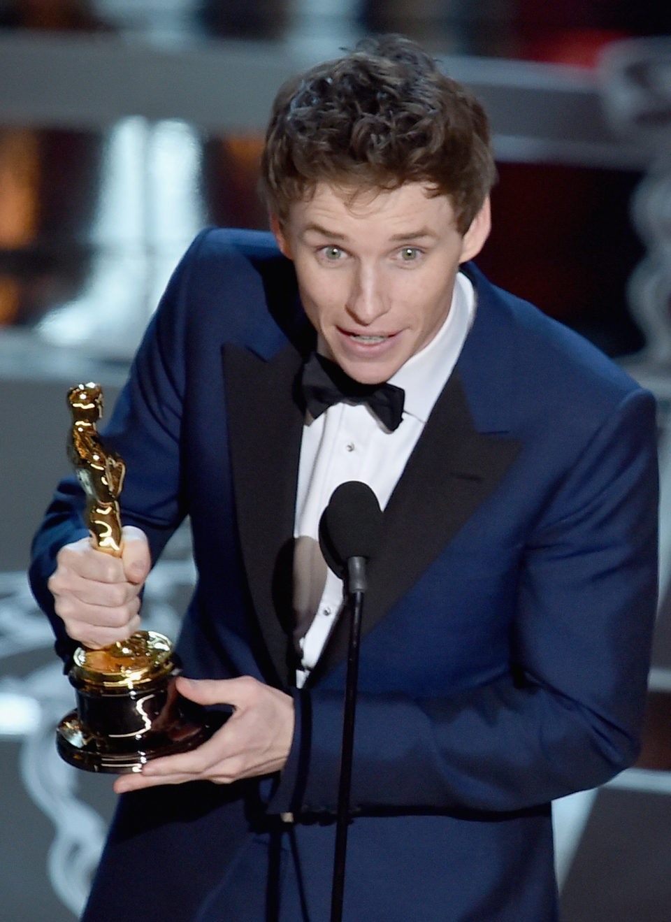 Eddie Redmayne gana el premio de Mejor Actor en los Oscar 2015