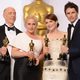 Los cuatro actores ganadores de los Oscar 2015 posan juntos