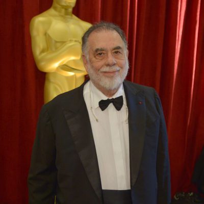 Francis Ford Coppola en la alfombra roja de los Oscar 2015