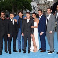 El reparto de 'Entourage' posa en la premiere europea de Londres