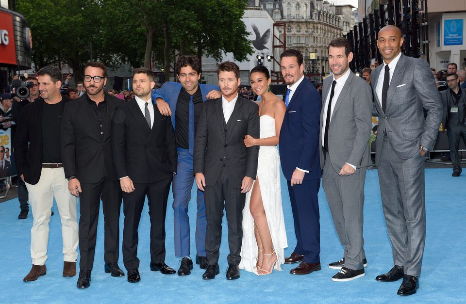 El reparto de 'Entourage' posa en la premiere europea de Londres