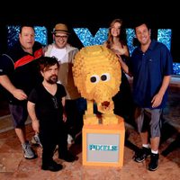 El equipo de 'Pixels' en el Summer of Sony 2015