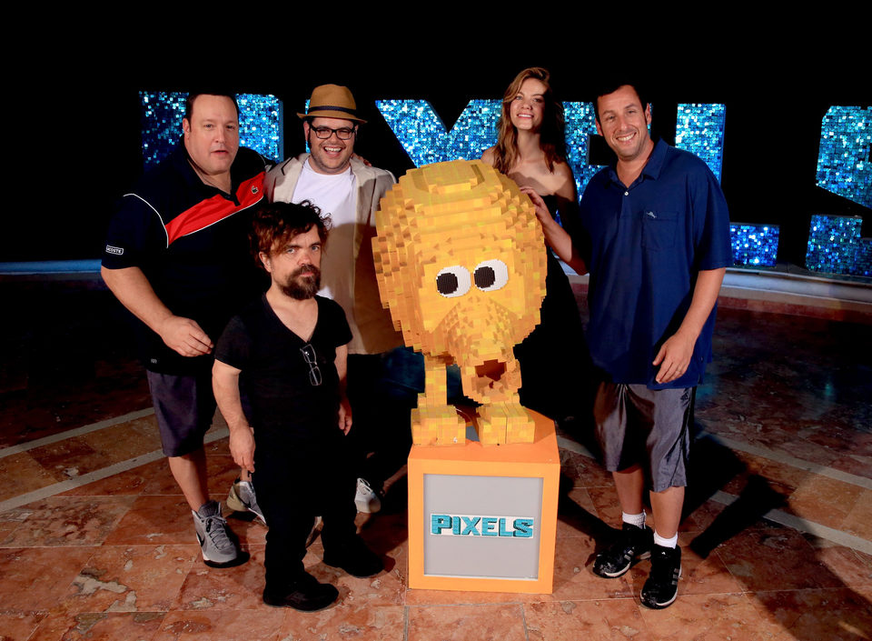 El equipo de 'Pixels' en el Summer of Sony 2015