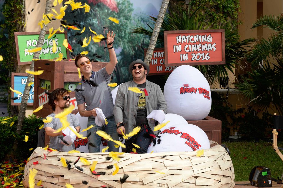 Los protagonistas de 'Angry Birds' anidan en Cancun