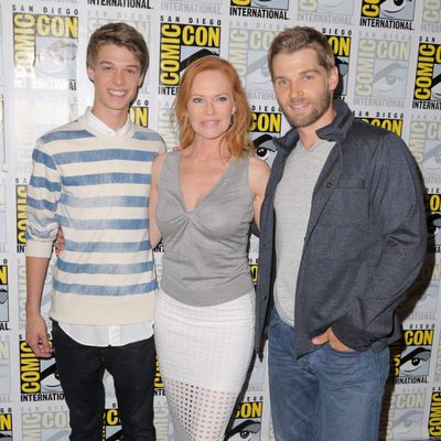 Marg Helgenberger, Mike Vogel y Colin Ford en la Comic-Con 2015