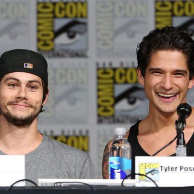 Dylan O'Brien y Tyler Posey en la Comic-Con 2015