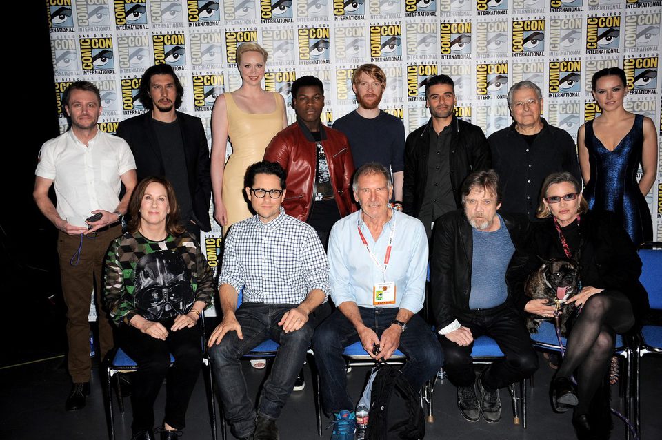 El equipo de 'Star Wars: El despertar de la Fuerza' en la Comic-Con 2015