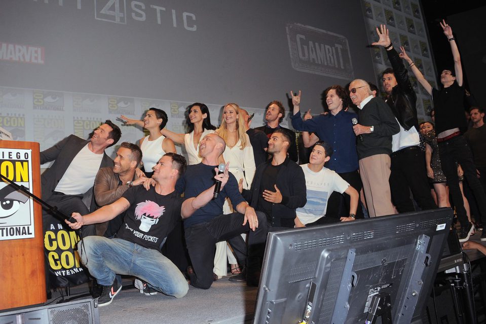 El equipo de superhéroes de Fox se hace un selfie en la Comic-Con 2015